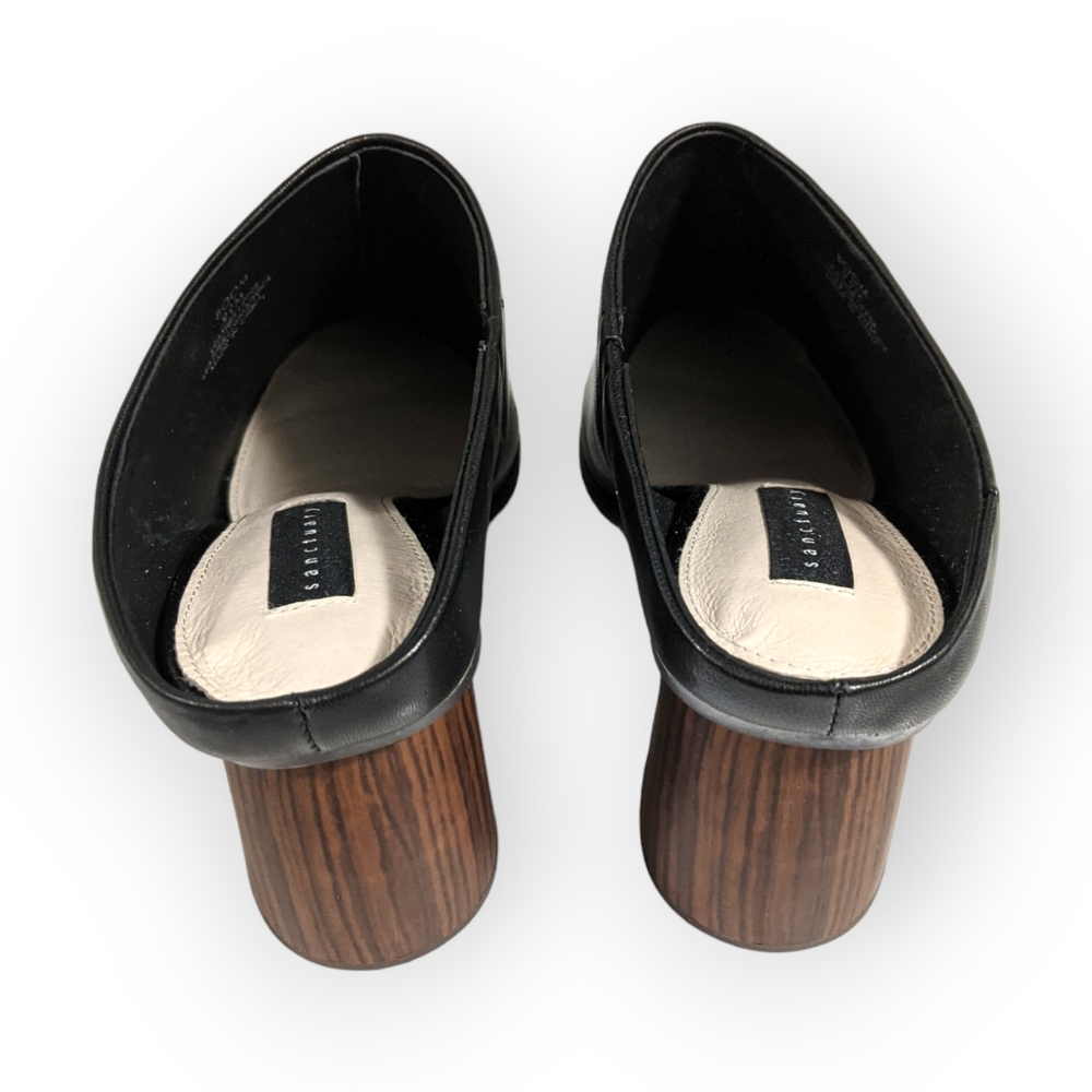 Sanctuary Black Boom Heel Mules, 9.5M - Picture 5 of 12